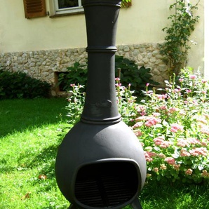 Terrassenofen aus Eisen, Terrassen Ofen angenehme Wärmestrahlung, Etera 110 cm