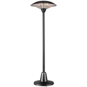 Terrassenstrahler Glow , Schwarz , Metall , 187 cm , Freizeit, Heizen & Kühlen, Heizstrahler