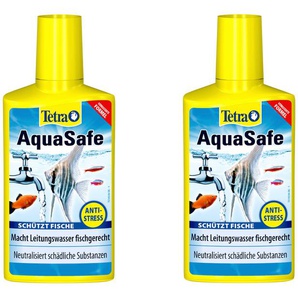 TETRA Aquariumpflege Aqua Safe Wasserpflegemittel 2er Set Gr. 0,25 l, bunt (t704229) Aquarium-Pflege