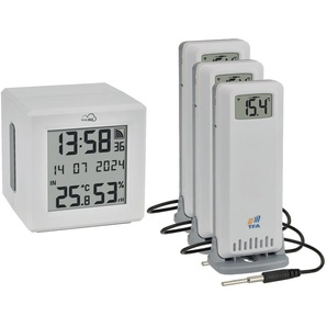 TFA WLAN Gateway Starter-Set ID-01 mit 3 Sendern ID-A3, 35.8104.02, weiß