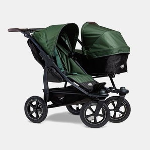 TFK Duo 2 Kombi Sporteinheit Geschwisterwagen Luftbereifung – Olive 151628