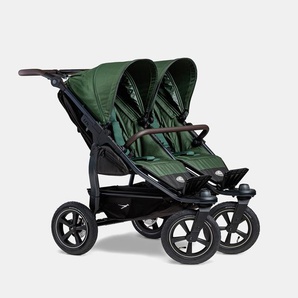 TFK Duo 2 Sport Zwillings Sportwagen Luftbereifung – Olive 151620