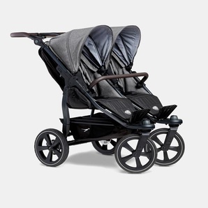TFK Duo 2 Sport Zwillings Sportwagen Luftkammerbereifung – Premium Grau 151763