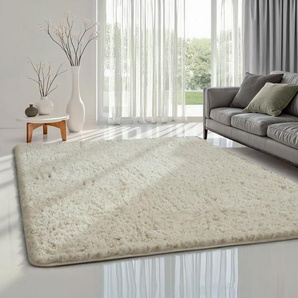 The Carpet - Fluffy Shaggy, , Creme, 200 x 280 cm