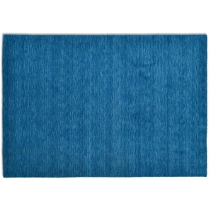 THEKO Handweber Phalguna - blau - Wolle - 40 cm - 1,3 cm | Möbel Kraft