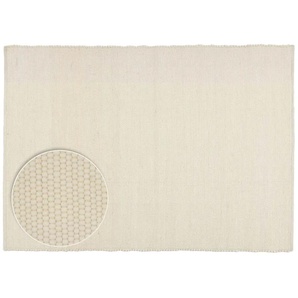 THEKO Handwebteppich - beige - Wolle - 190 cm - 1,2 cm | Möbel Kraft