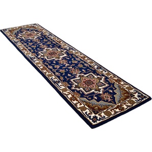 THEKO Läufer Royal Heriz, rechteckig, Höhe: 14 mm, Teppich-Läufer, reine Wolle, gewebt, Orient-Optik