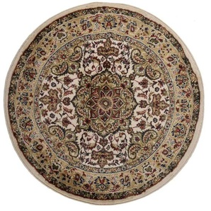 THEKO Orientteppich - beige - Synthetische Fasern - 200 cm - 1 cm | Möbel Kraft