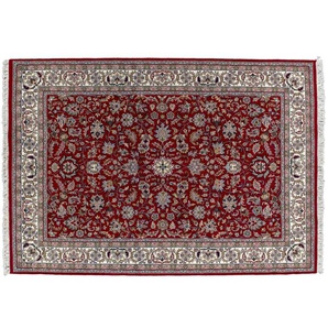 THEKO Orientteppich - rot - Wolle - 200 cm - 1,2 cm | Möbel Kraft
