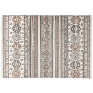 THEKO Wollteppich  Imperial Schaal  ¦ beige ¦ Wolle ¦ Maße (cm): B: 60 H: 1