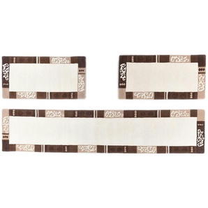 THEKO Teppich   ¦ beige ¦ Wolle ¦ Maße (cm): B: 70 H: 1,4