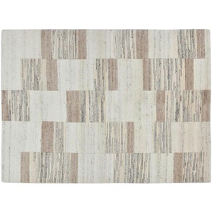 THEKO Wollteppich  Royal Natur ¦ beige ¦ Wolle ¦ Maße (cm): B: 190 H: 1,4