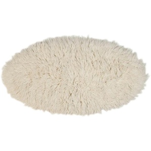 THEKO Teppich ¦ beige ¦ Wolle ¦ Maße (cm): B: 70 H: 7