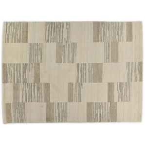 THEKO Wollteppich  Nakarta ¦ beige ¦ Wolle ¦ Maße (cm): B: 90 H: 1,2