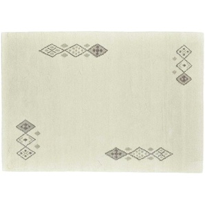 THEKO Berberteppich Taza Royal ¦ beige ¦ Wolle ¦ Maße (cm): B: 140 H: 2,4