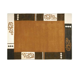THEKO Teppich - braun - Wolle - 240 cm - 1,4 cm | Möbel Kraft
