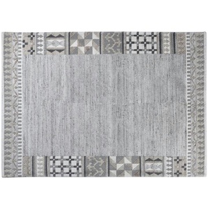 THEKO Wollteppich - grau - Wolle - 120 cm - 1 cm | Möbel Kraft