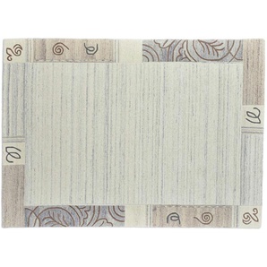 THEKO Wollteppich - grau - Wolle - 190 cm - 1 cm | Möbel Kraft