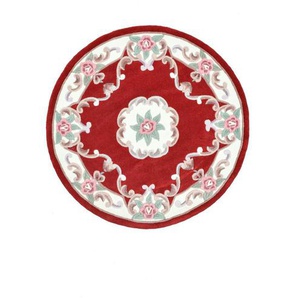 THEKO Vintageteppich  Ming ¦ rot ¦ Synthetische Fasern ¦ Maße (cm): B: 190 H: 1,4