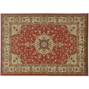 THEKO Orientteppich  Hamadan ¦ rot ¦ Synthetische Fasern ¦ Maße (cm): B: 200 H: 1