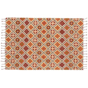 THEKO Berberteppich  Marmoucha ¦ rot ¦ Wolle ¦ Maße (cm): B: 190 H: 2,4