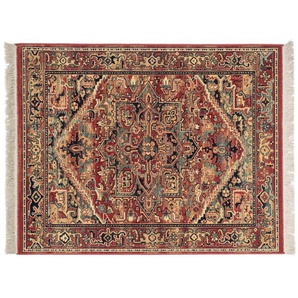 THEKO Wollteppich  Saharna ¦ rot ¦ Wolle ¦ Maße (cm): B: 300 H: 1