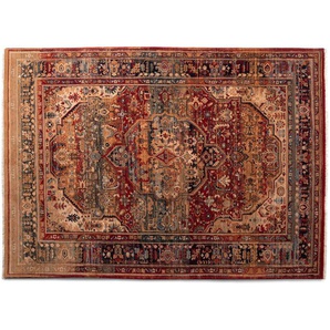 THEKO Wollteppich  Saharna ¦ rot ¦ Wolle ¦ Maße (cm): B: 250