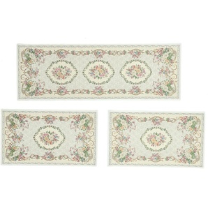 THEKO Webteppich  Flomi Florence ¦ beige ¦ Synthethische Fasern ¦ Maße (cm): B: 70 H: 0,4