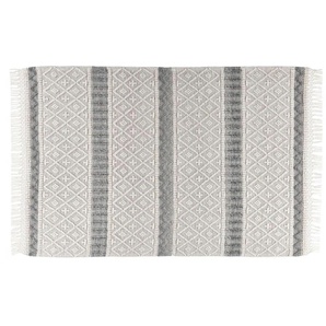 THEKO Wollteppich - beige - Baumwolle - 90 cm - 1 cm | Möbel Kraft