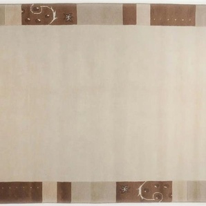 THEKO Wollteppich - beige - Viskose - 240 cm - 1,3 cm | Möbel Kraft