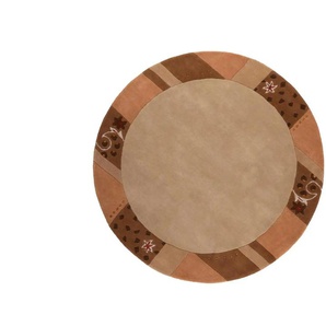 THEKO Wollteppich - gelb - Wolle - 200 cm - 1,3 cm | Möbel Kraft