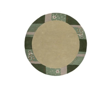 THEKO Wollteppich - grün - Wolle - 150 cm - 1,3 cm | Möbel Kraft