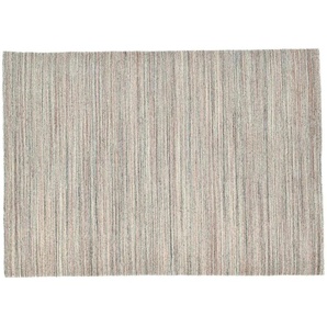 THEKO Wollteppich - rosa/pink - Wolle,Viskose - 250 cm - 1,3 cm | Möbel Kraft