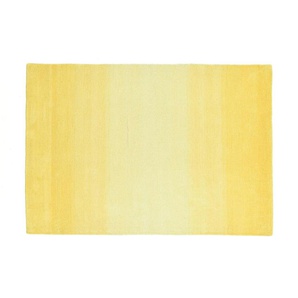 THEKO Wollteppich  Wool Comfort ¦ gelb ¦ Wolle ¦ Maße (cm): B: 90 H: 1,4