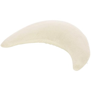 Theraline Stillkissen Plüschmond, Creme, Textil, 18 L, Füllung: Polystyrol, feine Perlen, 27x140 cm, Oeko-Tex® Standard 100, schadstoffgeprüft,