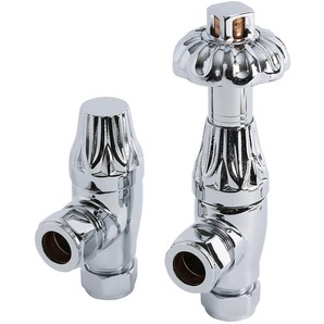 Thermostatische Winkelventile im Paar, in Chrom - Regent Hudson Reed