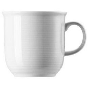 Thomas Kaffeebecher, Weiß, Keramik, Uni, 360 ml, Kaffee & Tee, Tassen, Kaffeebecher