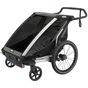 Thule Fahrradanhänger Chariot Lite 2, Grün, Metall, 80x114.5x94 cm, Freizeit, Sport & Fitness, Fahrradanhänger