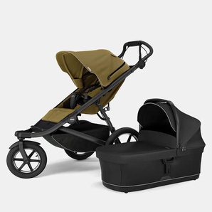 Thule Urban Glide 3 – Kombi Kinderwagen 2in1 Bundle inkl. Babywanne – Nutria 193261