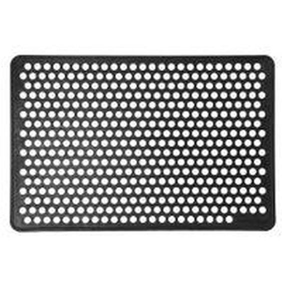 Schwarz-Gelb Arbeitsplatzmatte 60x90 cm Warnstreifen Anti-Erm/üdungsmatte Soft-Tritt