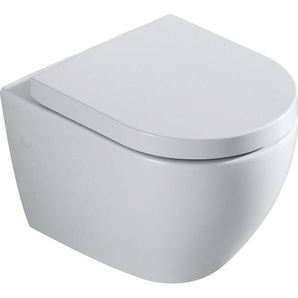 VEROSAN Tiefspül-WC RIVO, wandhängend, Abgang waagerecht, Set, Wand-WC, spülrandlos