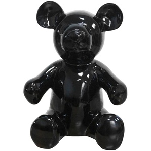 Tierfigur KAYOOM Skulptur Ted 100 Schwarz Dekofiguren Gr. B/H/T: 16 cm x 29 cm x 20 cm, schwarz Tierfiguren