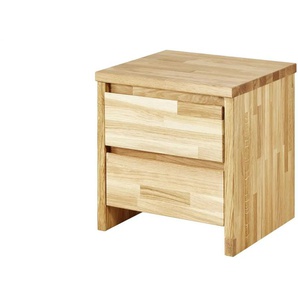 Timber Nachtkommode - holzfarben - Materialmix - 45 cm - 50 cm - cm 40,0 | Möbel Kraft