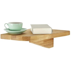 Timber Nachtkonsole - holzfarben - Materialmix - 40 cm - 3 cm - cm 30,0 | Möbel Kraft