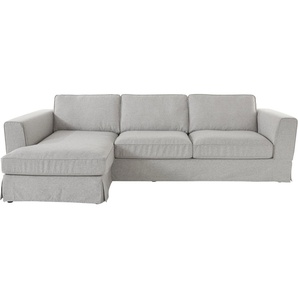 Timbers Ecksofa Vintage L-Form, 3-Sitzer Polsterecke im Landhausstil, mit abnehmbarer Husse