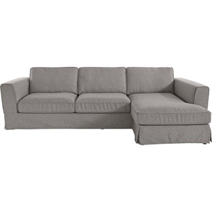 Timbers Ecksofa Vintage L-Form, 3-Sitzer Polsterecke im Landhausstil, mit abnehmbarer Husse