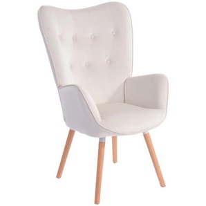 Time Sessel, Creme, Natur, Textil, Buche, 66x109x71 cm, erweiterbar (Typenauswahl), Wohnzimmer, Sessel, Polstersessel