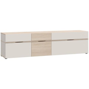 Time Tv-Element, Eiche, Sand, Holzwerkstoff, 3 Schubladen, 189.6x50x41 cm, Kleinmöbel