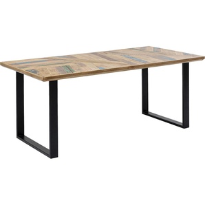 Tisch Abstract Schwarz 180x90cm