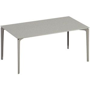 Tisch Allsize Fast iron grey grau, Designer Alberto Lievore, 74x161x91 cm